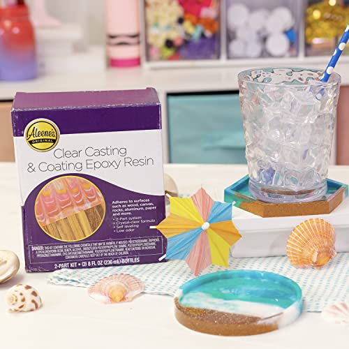 Aleene's Clear Casting & Coating Epoxy Resin Kit, 1 Count (Pack of 1) - WoodArtSupply