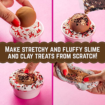 GirlZone Cakes & Sweet Treats Slime Egg, Fun Clay and Slime Kit to Make Slime for Girls and Slime Butter, for Girls 8-12 and DIY Slime - WoodArtSupply