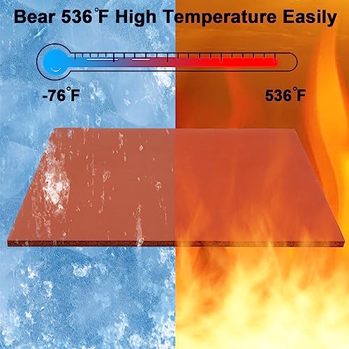 15x15“ Silicone Heat Press Mat with Dressing Ruler Set, 0.3” Thickest Silicone Heat Press Pad for Heat Press Machine, Flat Heat Transfer Press BATTIPAW