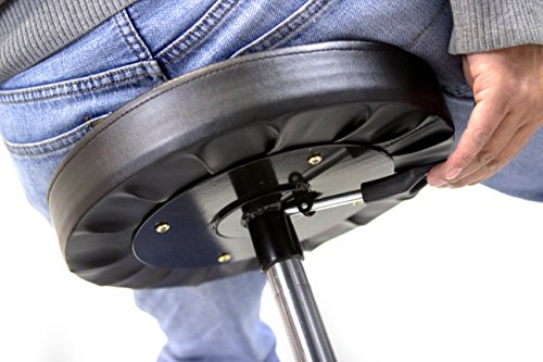 WEN 73012T 300-Pound Capacity Pneumatic Rolling Mechanic Stool WEN