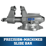 Wilton 5-1/2" Mechanics Pro Bench Vise, 5" Jaw Opening, 3-5/8" Throat (Model 855M) Wilton