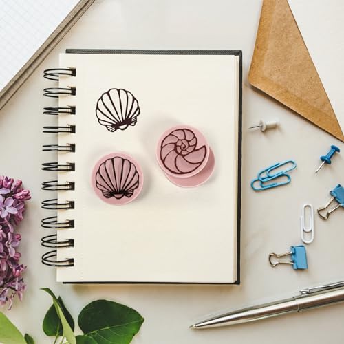 Tosnail 30 Pack 2" Round Rubber Stamp Carving Blocks, Soft Rubber for Craft Project, Great for Beginners and Professional - Pink Tosnail