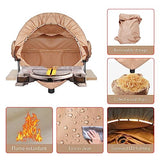 GARVIN Miter Saw Dust Collection Hood with Light, Dust Solution for Table Miter Saw, Chop Saw Hood Dust Collector Attachment, Accessory Holes, with Garvin