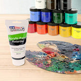 U.S. Art Supply Acrylic Retarder Acrylic Medium, 200ml Tube (6.7 Ounces) - Mixed with Color gives you longer Working Times U.S. Art Supply