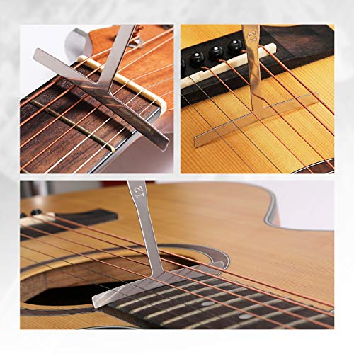 MIFOGE 45Pcs Guitar Repairing Maintenance Tool Kit with Carry Bag Large Care Set of Tools for Acoustic Guitar Electric Guitar Ukulele Bass MIFOGE