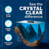 Craft Resin Deep Pour Epoxy Resin 51 Oz Kit - 2-4" Pour Depths Crystal Clear Casting Resin for River Table, Mold, Flower and Wood - Bubble Free, Craft Resin