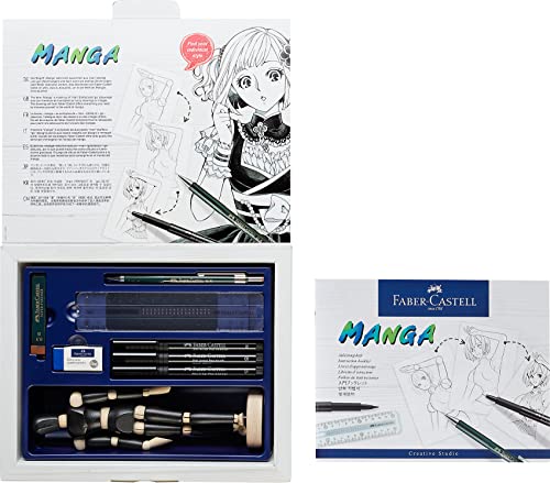 Faber-Castell Manga Starter Set,black,167152 Faber-Castell