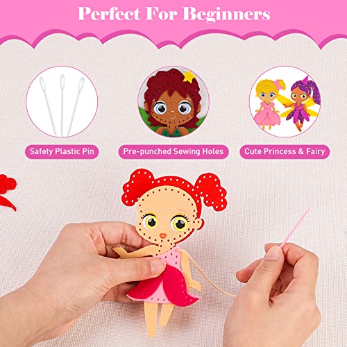  Toylink First Sewing Kit for Kids Beginners Arts Crafts for  Girls Ages 4 5 6 7 8 Learn to Sew Unicorn Purse Bags Picture Frame Pen  Holder DIY Felt Craft Kits