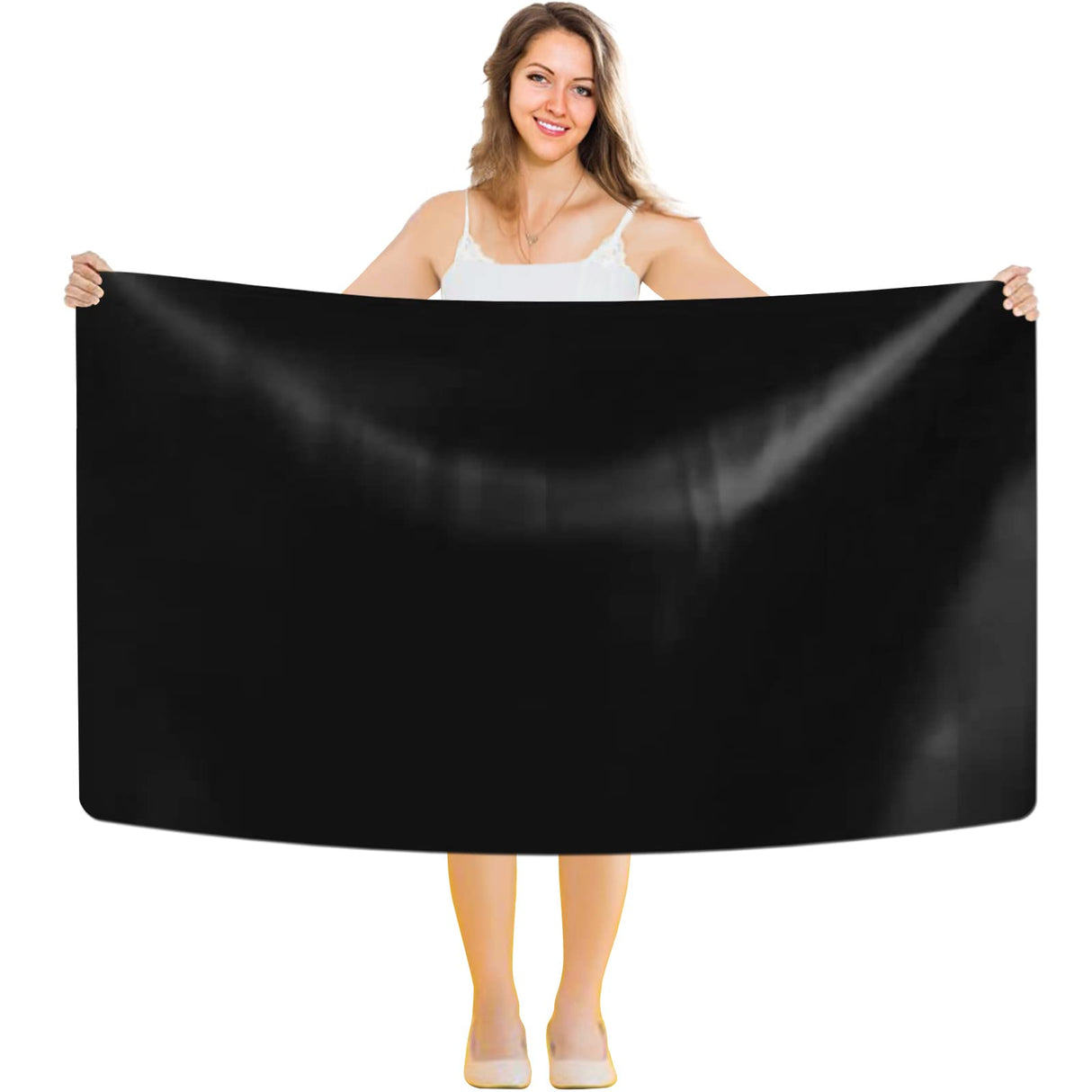 36x24 Inch Extra Large Silicone Table Protector Craft Mat for Painting, Clay, Projects, Arts and Crafts, Soldering and Resin. (Black) Cattolo