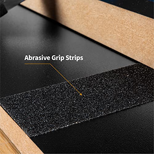 POWERTEC 71395 Taper/Straight Line Jig for Table Saws with 3/4” Wide by 3/8” Deep Miter Slot POWERTEC