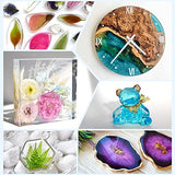 Crystal Clear Epoxy Resin - 64oz Epoxy Resin Kit, Not Yellowing High Gloss Bubbles Free Easy Mix 1:1 Ratio for Coating and Casting, Jewelry, Craft EPRESINART