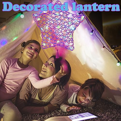  Beilunt 3D String Art Kits Crafts for Girls Ages 8-12, Arts and  Crafts for Kids Ages 6-8, Make String Lantern with 20 Colored LED Bulbs for  Girls 6 7 8 9