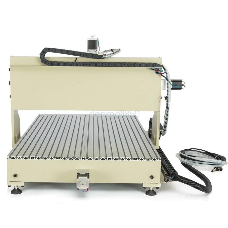 6090 4 Axis CNC Router Engraver Desktop Engraving + 2.2kw Spindle Motor VFD USB Port Wood Carving Drilling 3D Milling Engraving Machine with - WoodArtSupply