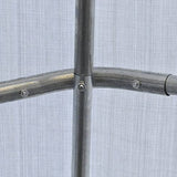 Outsunny 6' x 8' Carport Portable Garage, Heavy Duty Storage Tent, Patio Storage Shelter w/Anti-UV PE Cover and Double Zipper Doors, for Motorcycle Outsunny