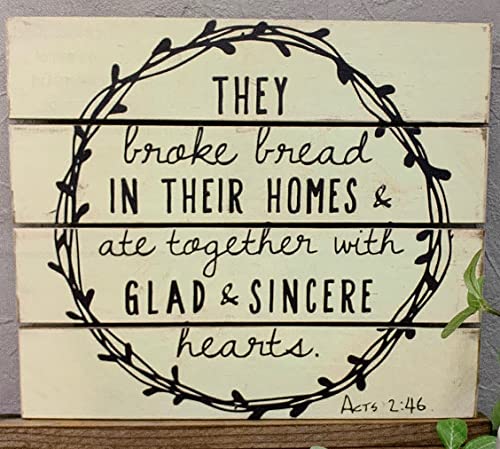 Creative Hobbies 10x10 Inch Unfinished Wood Hanging Plaque - DIY Wood Pallet Sign, Notch Banner, Hanging Wooden Sign, Wood Slice, Decorative Plaque, Creative Hobbies