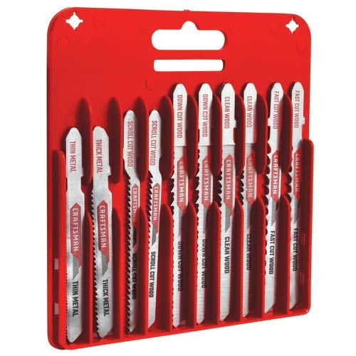 CRAFTSMAN Jigsaw Blades, U-Shank Set, 12-Piece (CMAJ2SET12) Craftsman