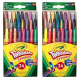Crayola Crayons, 24 Count Bundle (Pack of 2) Crayola