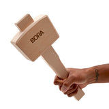 Wooden Mallet 4 ½” Bora 540049, The Well-Balanced Beechwood Woodworking Mallet That’s Ideal for Solid, Damage-Free Striking Bora