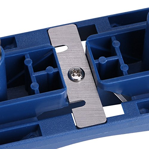 CHICIRIS Banding Trimmer, Wood Banding Machine, 2 Edges PVC Manual Tail Trimming, Bander Trimmer with Carbon Steel Blades, Woodworking Tool for Panel CHICIRIS