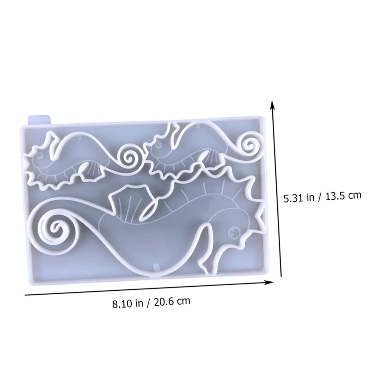 Decorative Mold Soap Molds Resin Molds Silicone Epoxy Silicone Molds Lets Resin Home Decor DIY Wall Ornament Mold Animal Pendant Mold DIY Mold White NUOBESTY