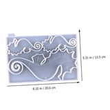 Decorative Mold Soap Molds Resin Molds Silicone Epoxy Silicone Molds Lets Resin Home Decor DIY Wall Ornament Mold Animal Pendant Mold DIY Mold White NUOBESTY