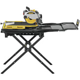 DEWALT Wet Tile Saw with Stand, 10 Inch, 15-Amp, 1,220 MWO, Corded (D36000S) DEWALT