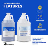 Alumilite Amazing Clear Cast [1 gal A + 1 gal B (2 Gallons) 2 Part Liquid Kit] High-Gloss Plastic Finish | Multi-Purpose Epoxy Resin for Casting & Alumilite