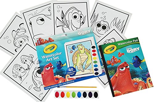 Crayola Finding Dory Watercolor Art Set - WoodArtSupply