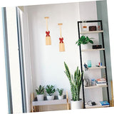 EXCEART Wooden Oars Ocean Mini Mini Decoraciones para Salas De Casa Unfinished Wood Paddles Unfinished Oar Shape Craft Paddle for Crafts Paddle EXCEART