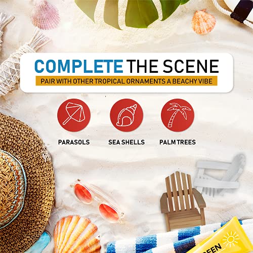 Gute Bote Wood Adirondack Miniature Chair - Unfinished Natural Wood Wedding Cake Topper Favor Mini Doll Furniture Dollhouse Top Decoration Beach Gute Bote