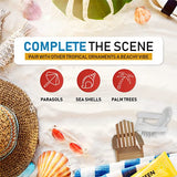 Gute Bote Wood Adirondack Miniature Chair - Unfinished Natural Wood Wedding Cake Topper Favor Mini Doll Furniture Dollhouse Top Decoration Beach Gute Bote