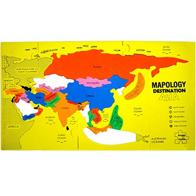 Imagimake Mapology: Destination Asia Map Puzzle