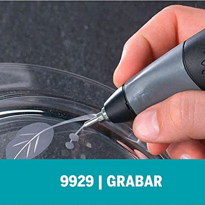 Dremel 9929 Rotary Tool Engraver Bit with Diamond Point- Perfect for Engraving Metal, Glass, and Wood, Grey , Gray