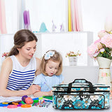 AMOIGEE Double-Layer Carrying Case for Cricut Maker 3, Cricut Explore 3/Explore Air 2, Cricut Accessories, Cricut Bag with Dust Cover AMOIGEE