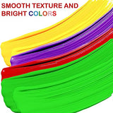 AROIC 8PCS Washable Finger Paint for Kids, Non-Toxic Finger Paint 8Colors, Art Painting Supplies for Toddlers, Finger Painting Supplies for Kids Boys AROIC