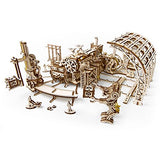 S.T.E.A.M. Line Toys UGears Mechanical Models 3-D Wooden Puzzle - Mechanical Robot Factory UGEARS