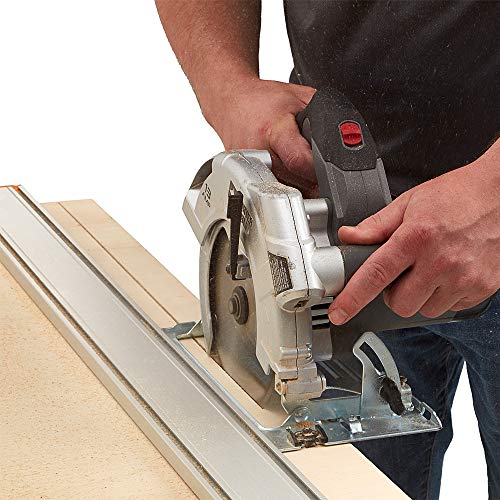 BORA 50” NGX Clamp Edge, Straight Cut Guide for Circular Saws, Easy to Use, Great for Cross-Cutting Plywood Sheets and Routing Dados, 544050 Bora