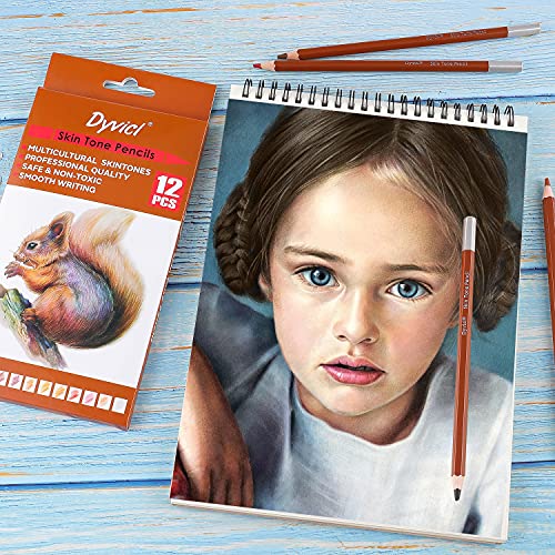 Dyvicl Sketching Pencils and Skin Colored Pencils - WoodArtSupply