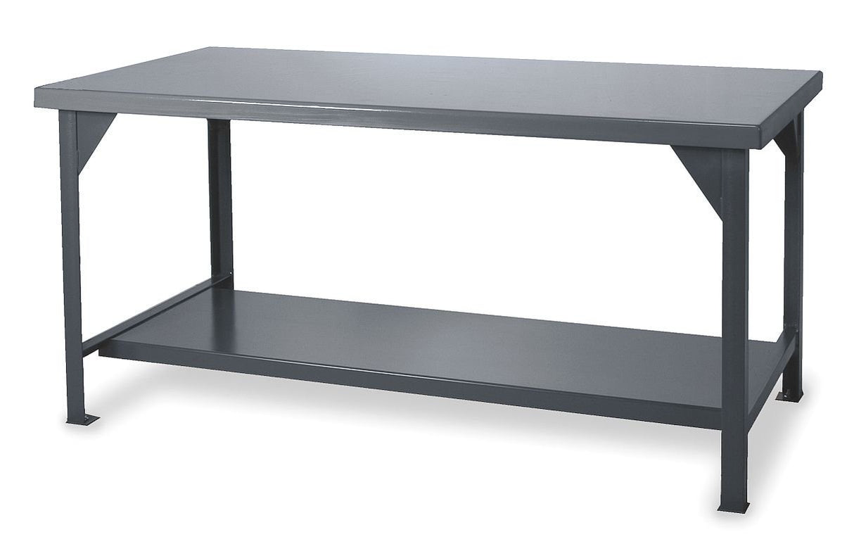 Durham Steel Extra Heavy Duty Workbench, HDWB-3672-95, 12000 lbs Capacity, 36" Length x 72" Width x 34" Height Durham