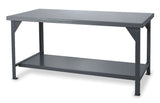 Durham Steel Extra Heavy Duty Workbench, HDWB-3672-95, 12000 lbs Capacity, 36" Length x 72" Width x 34" Height Durham