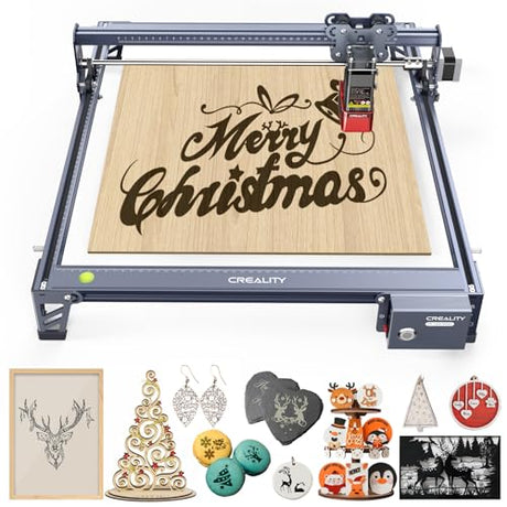 Laser Engraver 5W CREALITY FALCON Laser Cutter Machine for Beginners Higher Accuracy Laser Cutting Engraving Tool for Wood Metal Leather Glass CREALITY FALCON
