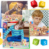 Geetery 200 Pcs Unfinished Wooden Blocks for Crafts 1 Inch Mini Blank Wood Cubes Natural Pine Solid Wood Squares for DIY Arts Craving Painting Geetery