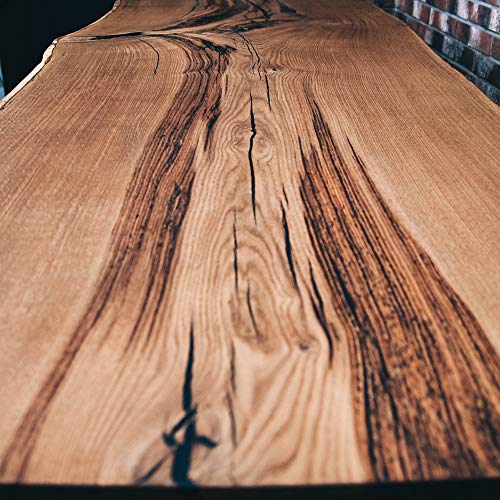 Superclear Table Top Epoxy Resin, 1 Gallon Epoxy Kit - Certified Food Grade 1:1 Protective Epoxy Resin for River Tables, Live Edge Tables, Bar Tops, Superclear