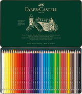 Faber-Castell 117536 Albrecht Dura Watercolor Pencils, 36 Colors, Can Faber-Castell