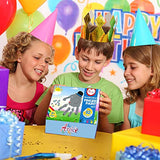 AROIC Washable Finger Paint set, 82 Pack Washable Kids Paint Set with 12 Color Finger Paints, Sponges, Paint Brushes, Waterproof Paint Apron, Palette AROIC