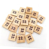 TEHAUX Unfinished Wood Plaques Craft for Kids Wood Cubes Small Wood Carving Blocks Wood Carving Blanks Unfinished Wood Blocks Crafts for Kids Kid TEHAUX