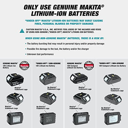 Makita XT614SX1 18V LXT® Lithium-Ion Cordless 6-Pc. Combo Kit (3.0Ah) - WoodArtSupply