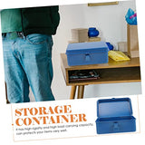 Uonlytech Box Portable Tool Box Mechanic Tool Box Tractor Implements Repairing Tool Box Portable Tool Box with Wheels Tool Chest Metal Tool Case Iron Uonlytech