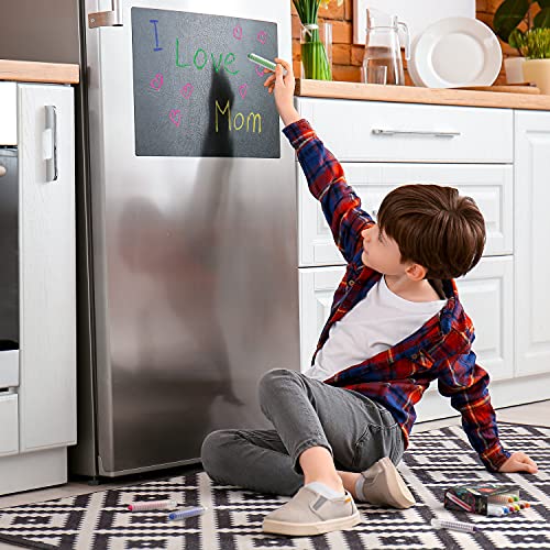 Arteza Kids Colored Chalkboard Chalk, Set of 12, Washable Dustless Chalk with Holders, Art Supplies for Spring and Summer Activities, Playtime, and Arteza Kids