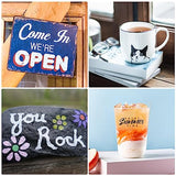 HTVRONT Stencil Vinyl- 12” x 50 FT Light Blue Adhesive Stencil Vinyl for Cricut & Silhouette Machine，Stencil Vinyl Roll for Crafting Decoration HTVRONT